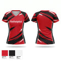 Fire-Fastpitch Women's Short Sleeve V-neck Shirt - 1