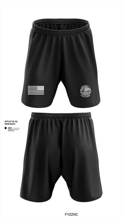 District I Street Crimes 1468514 Athletic Shorts With Pockets - 106