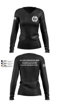 Joint Base San Antonio 4A/MSC 19646958 Women's Long Sleeve V-neck Shirt - 4