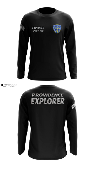Long Sleeve Performance Shirt, Explorers, Police, Teamtime, Team time, sublimation, custom sports apparel, team uniforms, spirit wear, spiritwear, sports uniforms, custom shirts, team store, custom team store, fundraiser sports, apparel fundraiser