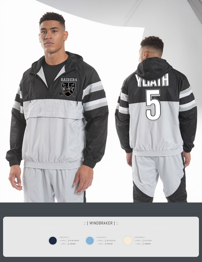 NE Raiders 46563054 Windbreaker - 5