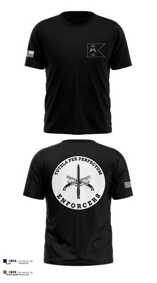 Old School Cotton Feel Shirt, HHC, 102d MP BN, National Guard, Teamtime, Team time, sublimation, custom sports apparel, team uniforms, spirit wear, spiritwear, sports uniforms, custom shirts, team store, custom team store, fundraiser sports, apparel fundraiser