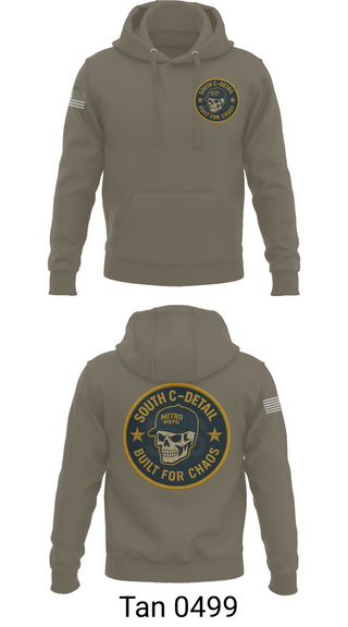 Hoodie, South C Detail, , Teamtime, Team time, sublimation, custom sports apparel, team uniforms, spirit wear, spiritwear, sports uniforms, custom shirts, team store, custom team store, fundraiser sports, apparel fundraiser