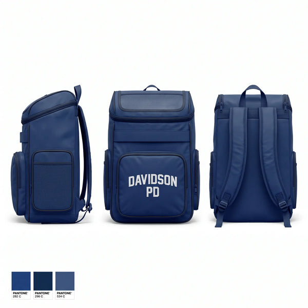 Gear Bag, Davidson PD, Police, Teamtime, Team time, sublimation, custom sports apparel, team uniforms, spirit wear, spiritwear, sports uniforms, custom shirts, team store, custom team store, fundraiser sports, apparel fundraiser