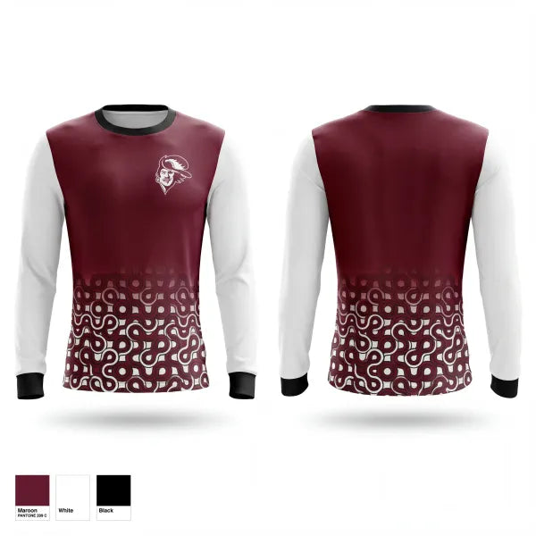 Long Sleeve Performance Shirt, Caravel Academy Track & Field, Track & Field, Teamtime, Team time, sublimation, custom sports apparel, team uniforms, spirit wear, spiritwear, sports uniforms, custom shirts, team store, custom team store, fundraiser sports, apparel fundraiser