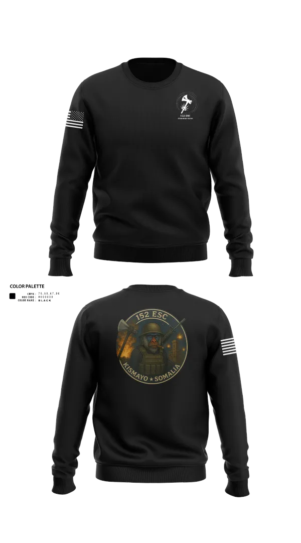 Crew Neck Sweatshirt, 152 ESC, , Teamtime, Team time, sublimation, custom sports apparel, team uniforms, spirit wear, spiritwear, sports uniforms, custom shirts, team store, custom team store, fundraiser sports, apparel fundraiser