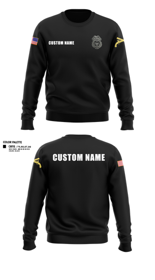 Crew Neck Sweatshirt, 13th MDBFort Jackson LEA, Army, Teamtime, Team time, sublimation, custom sports apparel, team uniforms, spirit wear, spiritwear, sports uniforms, custom shirts, team store, custom team store, fundraiser sports, apparel fundraiser