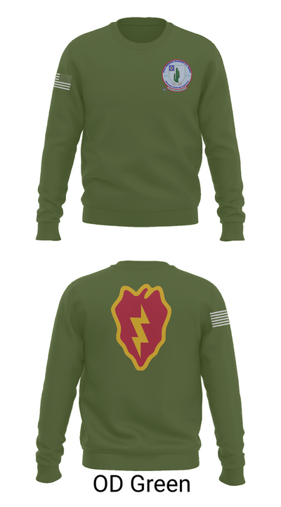 2-35 Infantry Batallion 77036654 Crew Neck Sweatshirt - 45