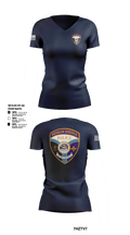 Denham springs police department 48520975 Women's Short Sleeve V-neck Shirt - 15
