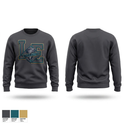 Lake-Erie Cyclones Crew Neck Sweatshirt - 2