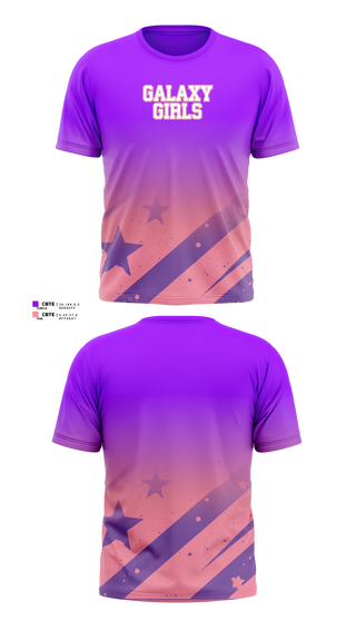 Old School Cotton Feel Shirt, Galaxy Girls, Women's Soccer, Teamtime, Team time, sublimation, custom sports apparel, team uniforms, spirit wear, spiritwear, sports uniforms, custom shirts, team store, custom team store, fundraiser sports, apparel fundraiser