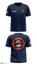 Dona Ana fire Rescue Station 42 Soft Poly Tee Cotton Like Feel - 4