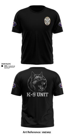 Old School Cotton Feel Shirt, Farmersville Police K9 Unit, Police, Teamtime, Team time, sublimation, custom sports apparel, team uniforms, spirit wear, spiritwear, sports uniforms, custom shirts, team store, custom team store, fundraiser sports, apparel fundraiser