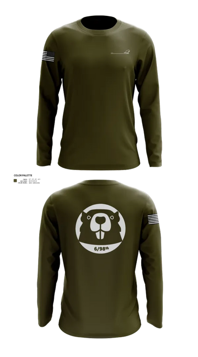 6/98 18800619 Long Sleeve Performance Shirt 110
