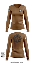 Desperados 24416506 Women's Long Sleeve V-neck Shirt - 105