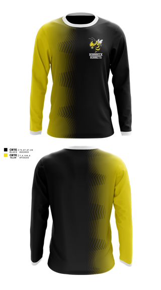 Long Sleeve Performance Shirt, Hornbeck Lady Hornets, Softball, Teamtime, Team time, sublimation, custom sports apparel, team uniforms, spirit wear, spiritwear, sports uniforms, custom shirts, team store, custom team store, fundraiser sports, apparel fundraiser
