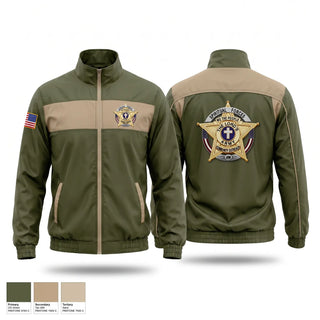 Windbreaker, Spiritual Forces The Lords Army, National Guard, Teamtime, Team time, sublimation, custom sports apparel, team uniforms, spirit wear, spiritwear, sports uniforms, custom shirts, team store, custom team store, fundraiser sports, apparel fundraiser