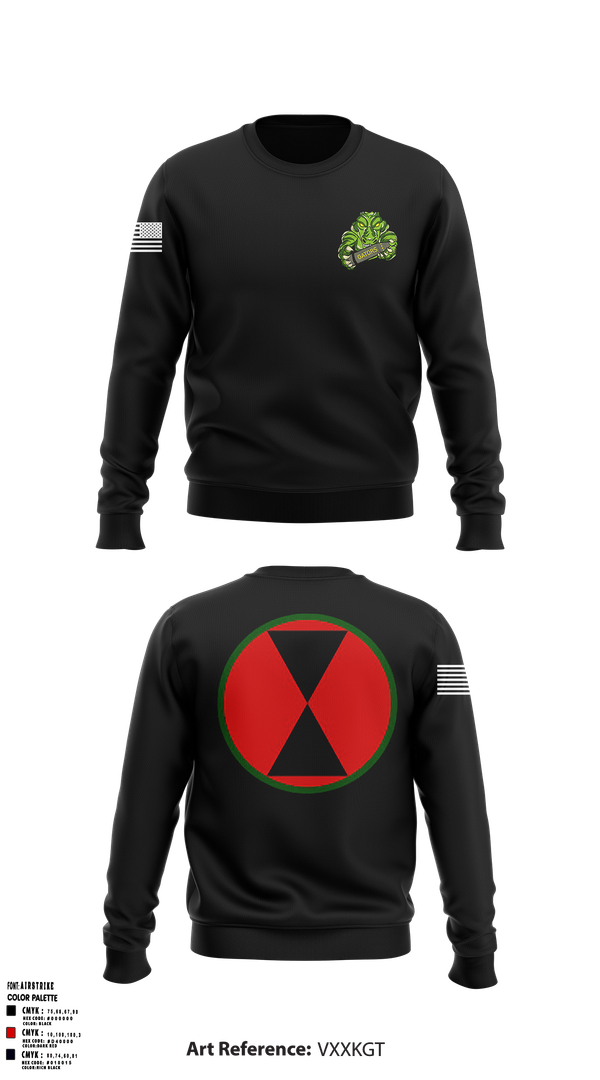 Crew Neck Sweatshirt, 2-17 FA Filthy 1st, Army, Teamtime, Team time, sublimation, custom sports apparel, team uniforms, spirit wear, spiritwear, sports uniforms, custom shirts, team store, custom team store, fundraiser sports, apparel fundraiser