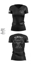 D-co 1-173 1st PLT 21707441 Women's Short Sleeve V-neck Shirt - 112
