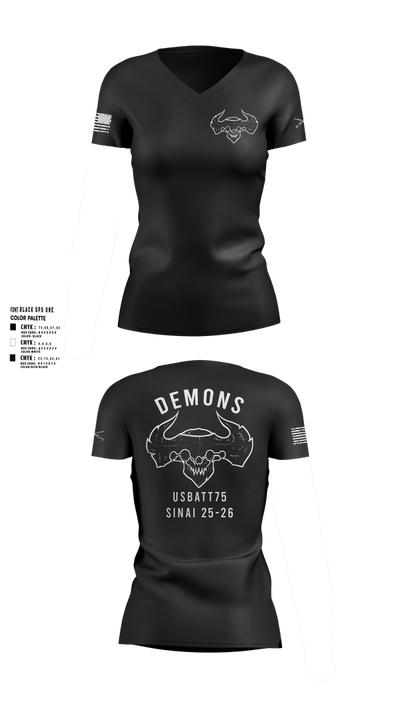 D-co 1-173 1st PLT 21707441 Women's Short Sleeve V-neck Shirt - 112