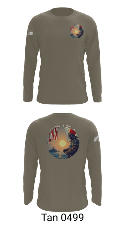 Uss Preble DDG 88 21838003 Long Sleeve Performance Shirt 63