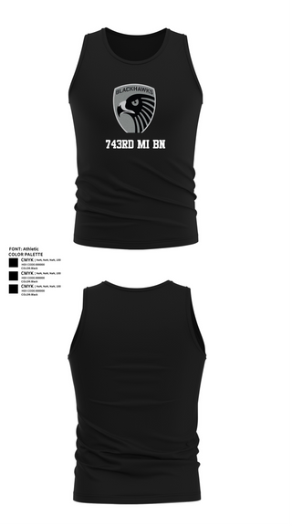 Tank Top, 743rd MI BN, , Teamtime, Team time, sublimation, custom sports apparel, team uniforms, spirit wear, spiritwear, sports uniforms, custom shirts, team store, custom team store, fundraiser sports, apparel fundraiser