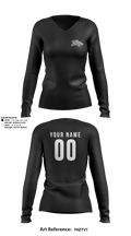 Tribes 82829702 Women's Long Sleeve V-neck Shirt - 5