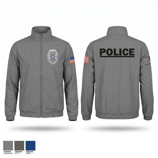Windbreaker, LAURINBURG POLICE DEPARTMENT, Police, Teamtime, Team time, sublimation, custom sports apparel, team uniforms, spirit wear, spiritwear, sports uniforms, custom shirts, team store, custom team store, fundraiser sports, apparel fundraiser