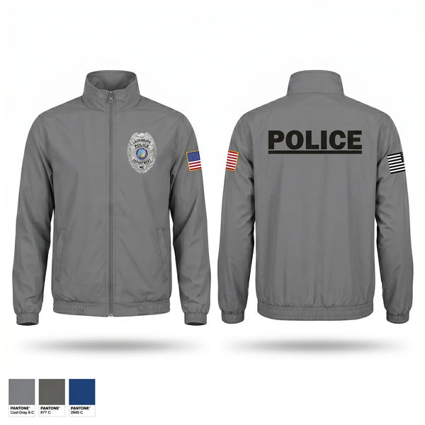 Windbreaker, LAURINBURG POLICE DEPARTMENT, Police, Teamtime, Team time, sublimation, custom sports apparel, team uniforms, spirit wear, spiritwear, sports uniforms, custom shirts, team store, custom team store, fundraiser sports, apparel fundraiser