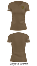 1st Infantry Division 14744110 Women's Short Sleeve V-neck Shirt - 8