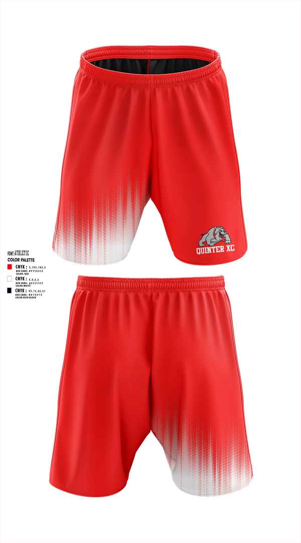 Athletic Shorts With Pockets, Quinter XC, Cross Country, Teamtime, Team time, sublimation, custom sports apparel, team uniforms, spirit wear, spiritwear, sports uniforms, custom shirts, team store, custom team store, fundraiser sports, apparel fundraiser