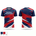 Harlem Mavericks Short Sleeve Performance Shirt - 1
