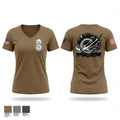 460 SFS 91688639 Women's Short Sleeve V-neck Shirt - 1