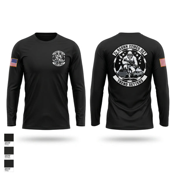 Long Sleeve Performance Shirt, 2nd Radio Battalion, Marines, Teamtime, Team time, sublimation, custom sports apparel, team uniforms, spirit wear, spiritwear, sports uniforms, custom shirts, team store, custom team store, fundraiser sports, apparel fundraiser