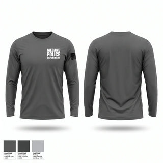Long Sleeve Performance Shirt, Mebane Police Department, Police, Teamtime, Team time, sublimation, custom sports apparel, team uniforms, spirit wear, spiritwear, sports uniforms, custom shirts, team store, custom team store, fundraiser sports, apparel fundraiser