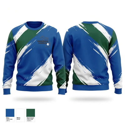 Baseball Capital Crew Neck Sweatshirt - 1