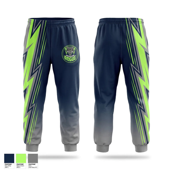 Sweatpants, West Michigan Rogue, Men's Basketball, Teamtime, Team time, sublimation, custom sports apparel, team uniforms, spirit wear, spiritwear, sports uniforms, custom shirts, team store, custom team store, fundraiser sports, apparel fundraiser