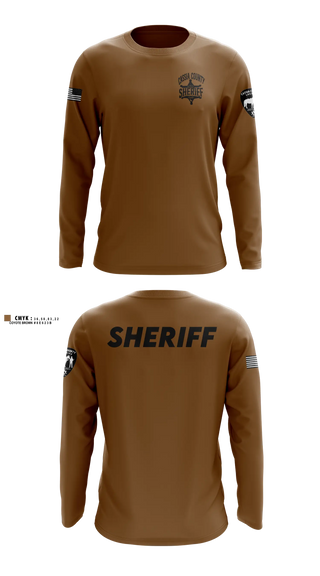Long Sleeve Performance Shirt, Cassia County Sheriff’s Office, Police, Teamtime, Team time, sublimation, custom sports apparel, team uniforms, spirit wear, spiritwear, sports uniforms, custom shirts, team store, custom team store, fundraiser sports, apparel fundraiser