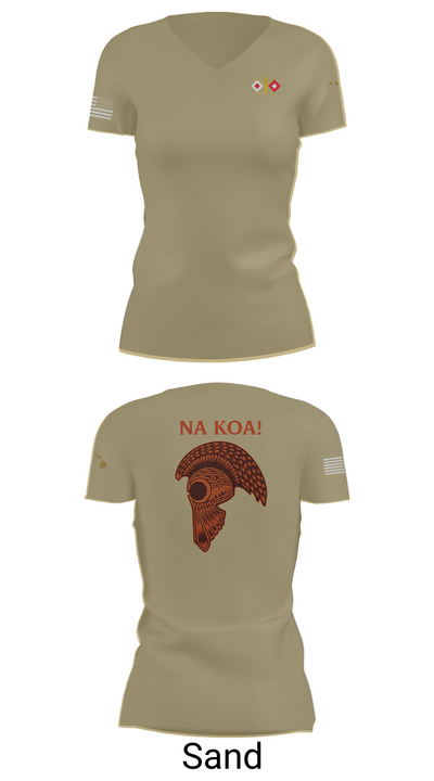 HHC, 311th 76995413 Women's Short Sleeve V-neck Shirt - 88