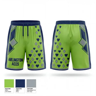 Mens Soccer Shorts, Arlington Aces, Men's Soccer, Teamtime, Team time, sublimation, custom sports apparel, team uniforms, spirit wear, spiritwear, sports uniforms, custom shirts, team store, custom team store, fundraiser sports, apparel fundraiser