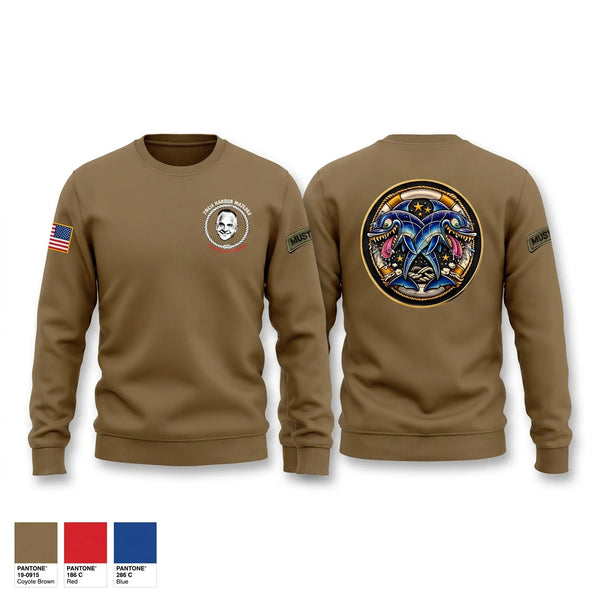 Crew Neck Sweatshirt, 201st HARBORMASTER, Army, Teamtime, Team time, sublimation, custom sports apparel, team uniforms, spirit wear, spiritwear, sports uniforms, custom shirts, team store, custom team store, fundraiser sports, apparel fundraiser