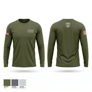 Long Sleeve Performance Shirt, ESU, Police, Teamtime, Team time, sublimation, custom sports apparel, team uniforms, spirit wear, spiritwear, sports uniforms, custom shirts, team store, custom team store, fundraiser sports, apparel fundraiser