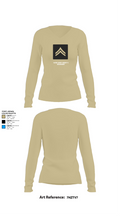 Wayne County Sheriff’s Department 8145507 Women's Long Sleeve V-neck Shirt - 78