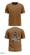 Battleship Wisconsin Div Old School Cotton Feel Shirt - 6