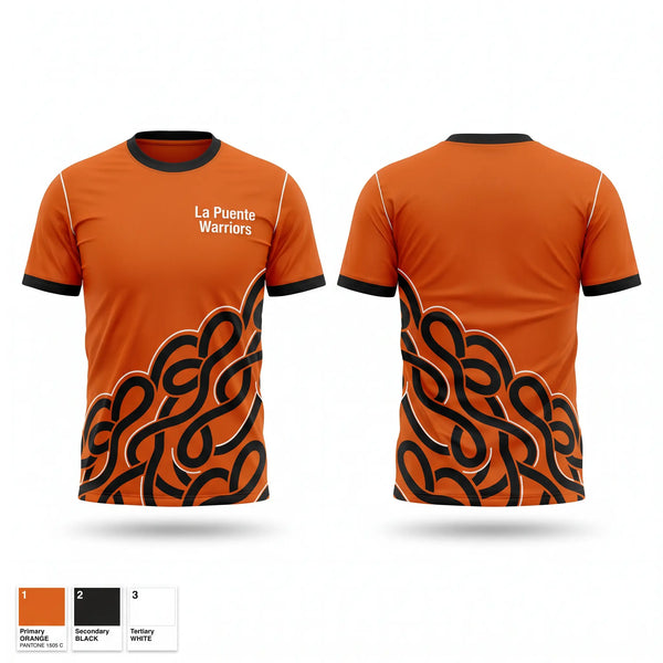 Short Sleeve Performance Shirt, La Puente Warriors, , Teamtime, Team time, sublimation, custom sports apparel, team uniforms, spirit wear, spiritwear, sports uniforms, custom shirts, team store, custom team store, fundraiser sports, apparel fundraiser