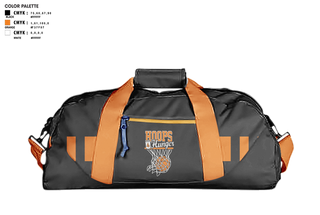Duffle Bag, Hoops 4 Hunger, Men's Basketball, Teamtime, Team time, sublimation, custom sports apparel, team uniforms, spirit wear, spiritwear, sports uniforms, custom shirts, team store, custom team store, fundraiser sports, apparel fundraiser