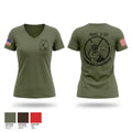 AIMC 2-26 97225126 Women's Short Sleeve V-neck Shirt - 1