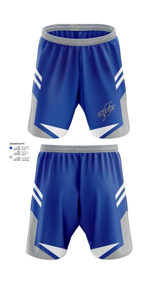 Athletic Shorts With Pockets, Lysander Lightning, Ice Hockey, Teamtime, Team time, sublimation, custom sports apparel, team uniforms, spirit wear, spiritwear, sports uniforms, custom shirts, team store, custom team store, fundraiser sports, apparel fundraiser