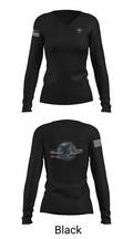15th MI BN 97323221 Women's Long Sleeve V-neck Shirt - 37