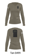 25 Id 16101676 Women's Long Sleeve V-neck Shirt - 77